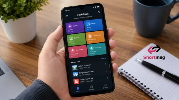 application mobile dualmedia